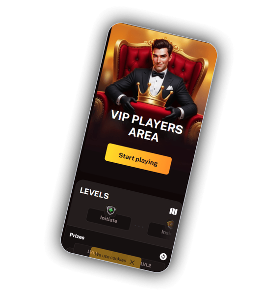 Wild Royal VIP display for the Royal Court rewards ladder.